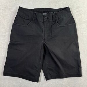 Kuiu Hunting Shorts Mens 30 Black Chino Stretch Hiking Outdoor 10" Inseam Casual